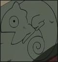 shiromari - shiromari is a very loyal chameleon summon with the ability to mold his body into any