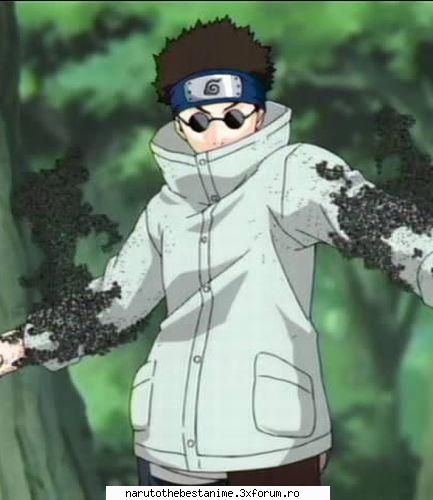 poze shino aburame poza